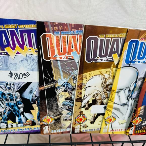 Quantum And Woody 1-21 32 Set Volume 1 Valiant Acclaim 1st App Vincent Van GOAT - Picture 3 of 8